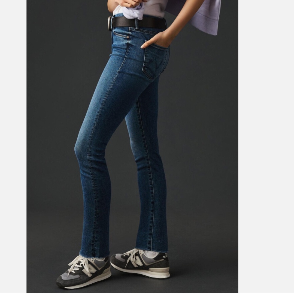 MOTHER Denim The Looker Ankle Fray - Picture 3 of 10